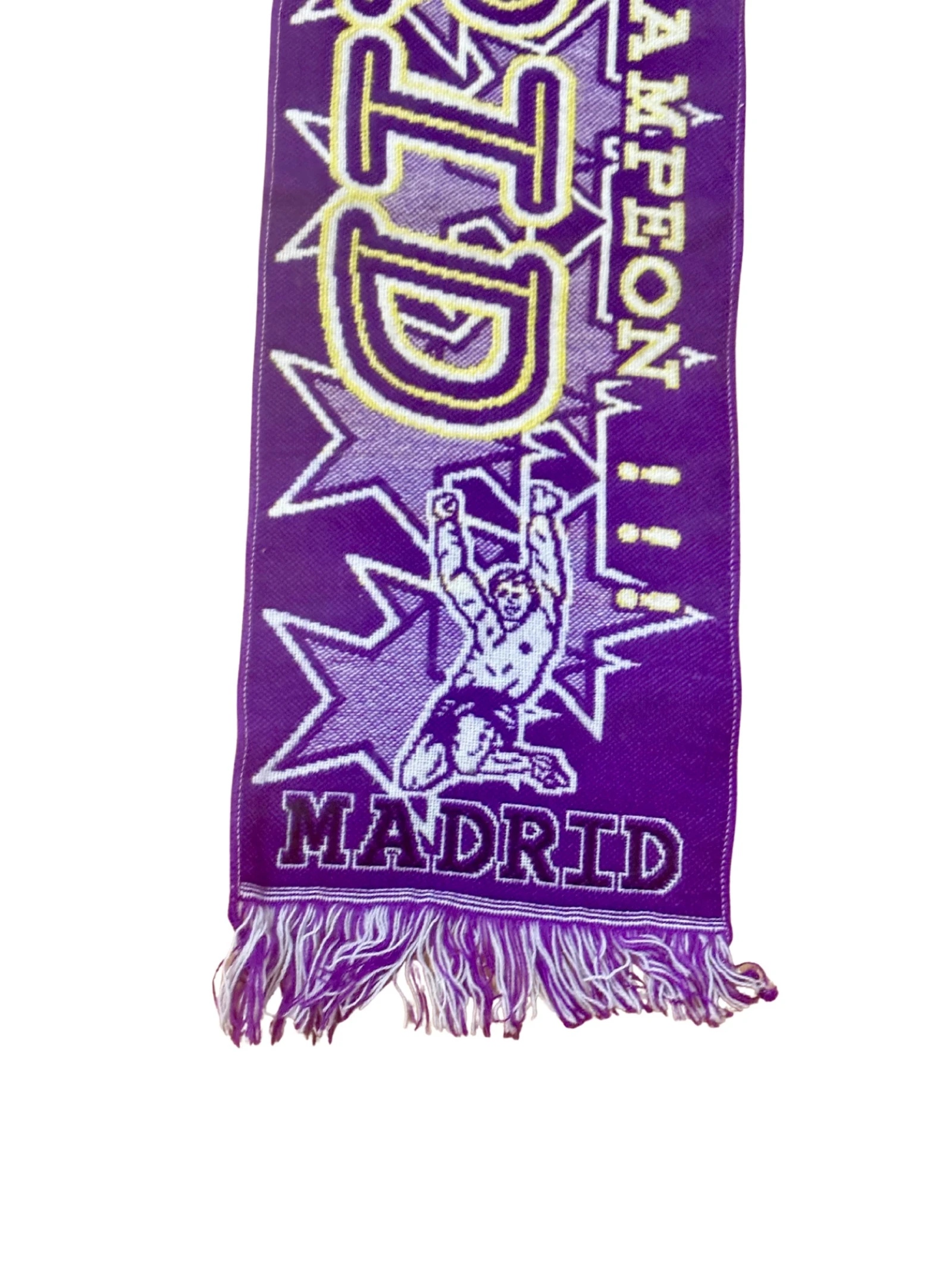 Vintage Real Madrid football scarf – photo 4